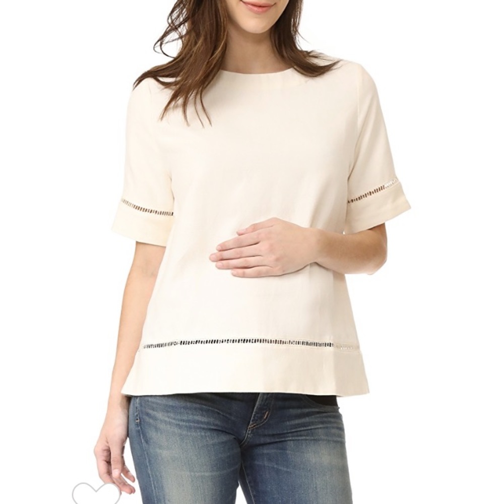 NWT Hatch Maternity The Molly Top OS